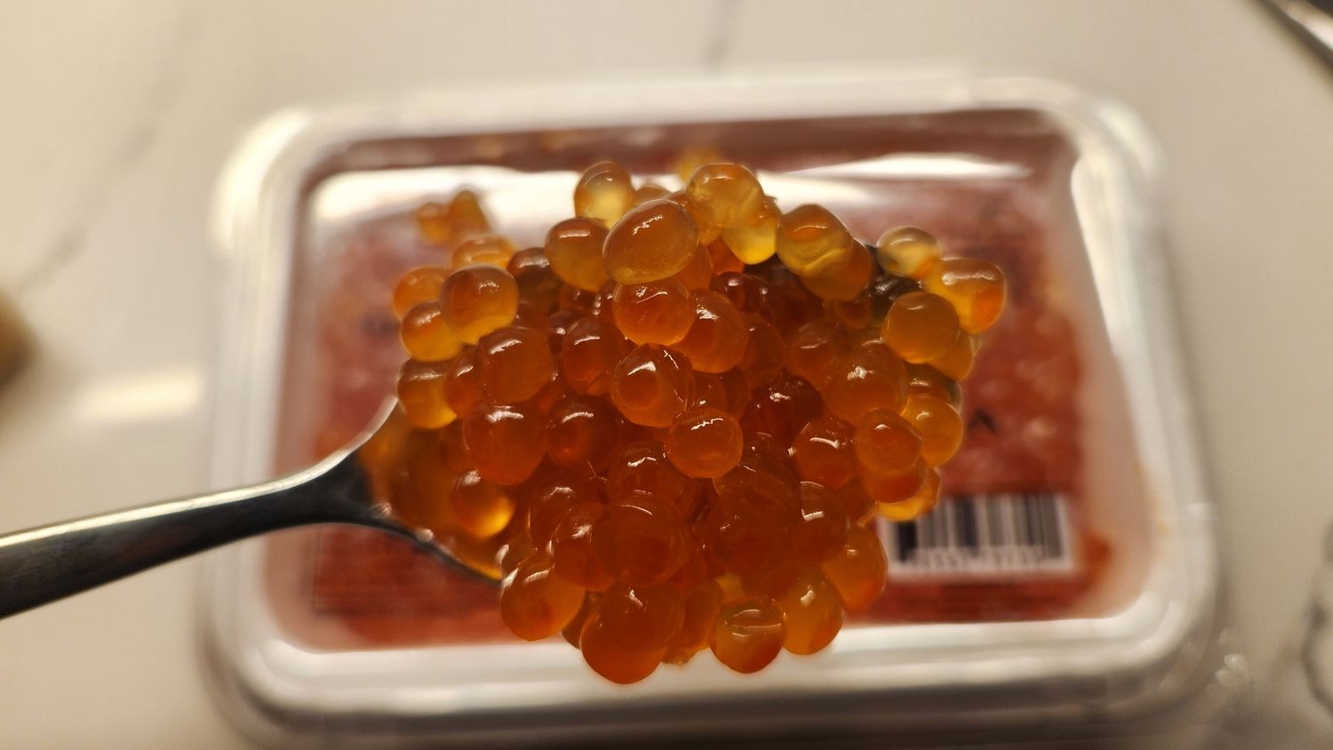 Caviar (red): PINK (Gorbusha) Salmon caviar. KOSHER (LOW-SALT) - 250gr