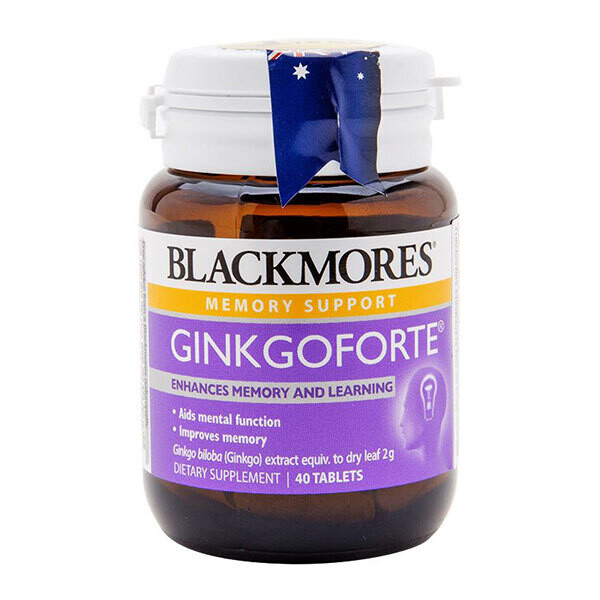 Blackmores Memory Support Ginkgoforte 40 Tablets
