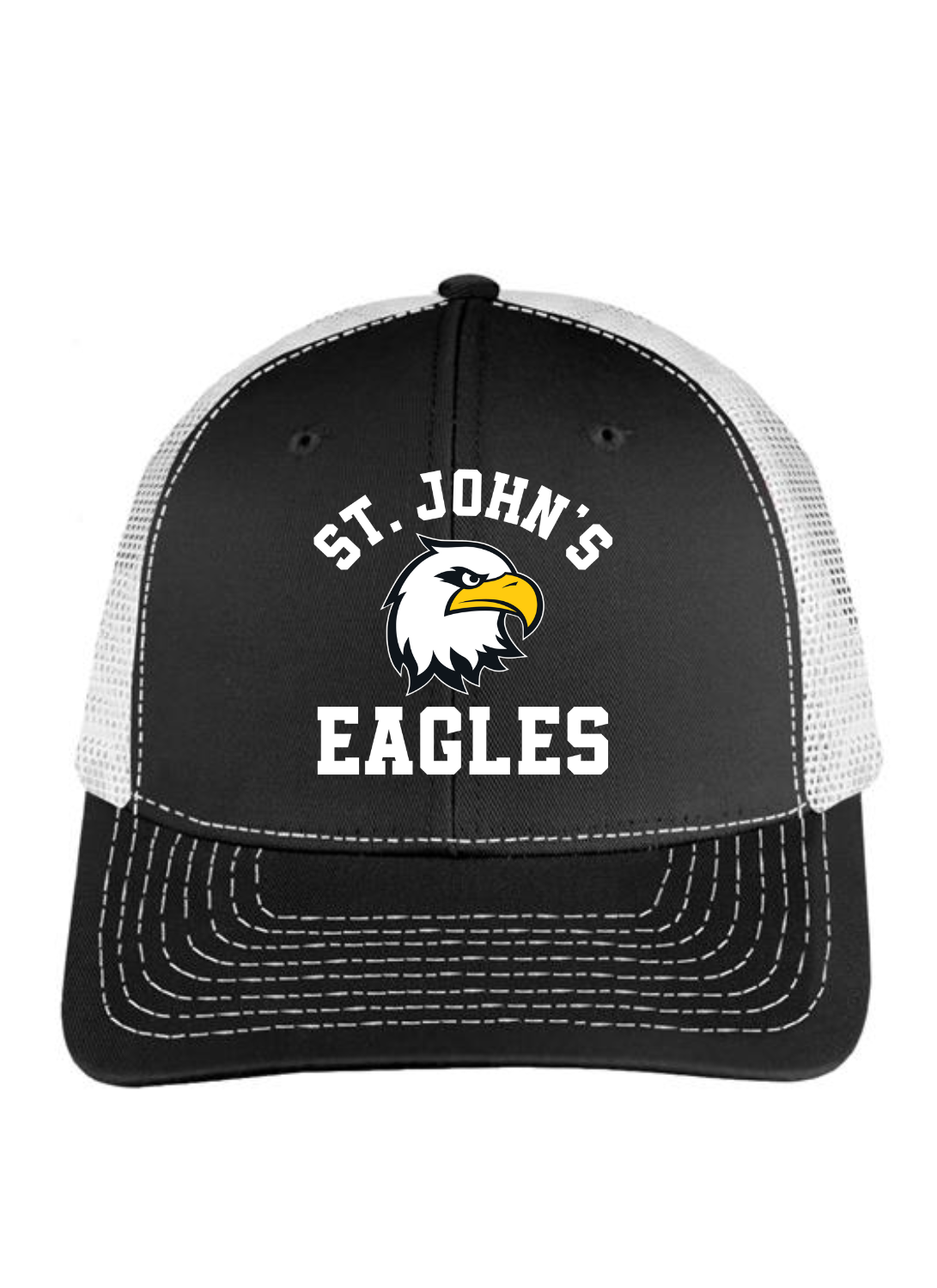Snapback Mesh Trucker Cap - Embroidered