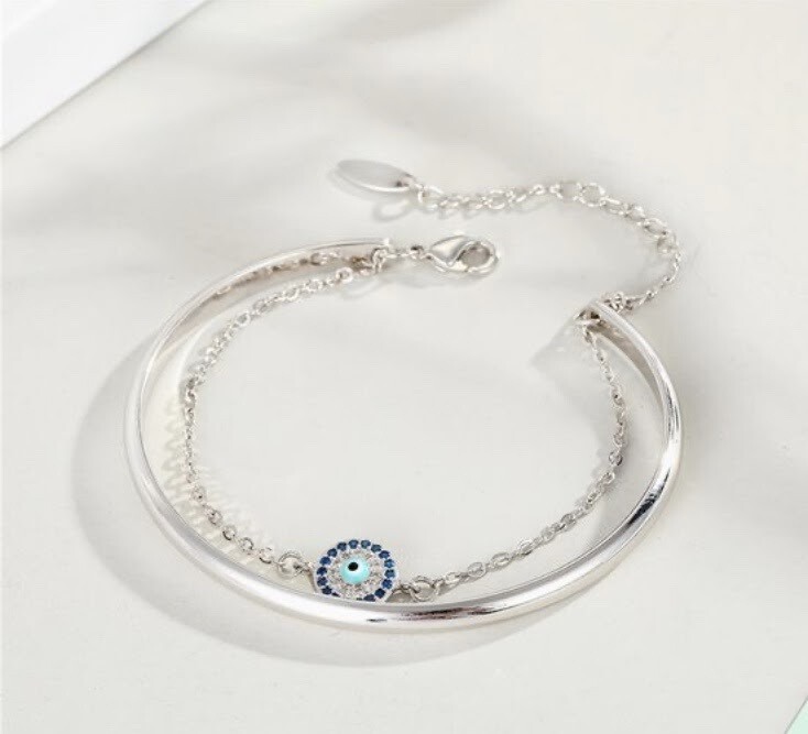 Timeless Evil Eye - Silver
