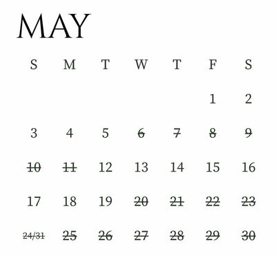 Timetable &amp; Shipping Fee