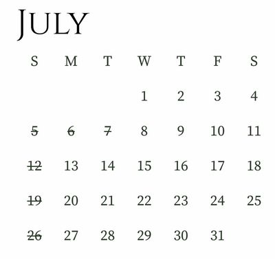 Timetable &amp; Shipping Fee