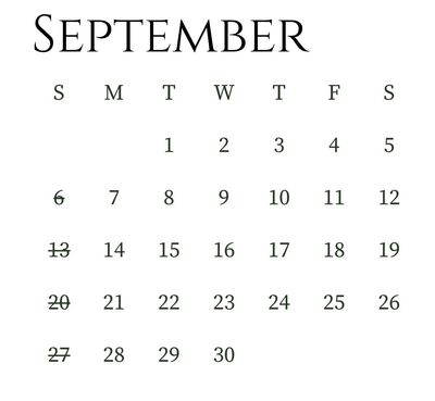 Timetable &amp; Shipping Fee
