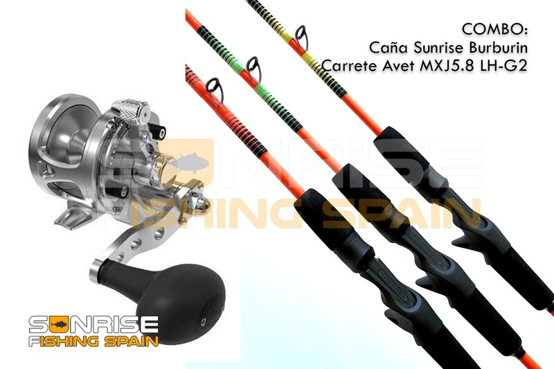 Combo Jigging Burburin  + AVET MXJ5.8- G2 LH