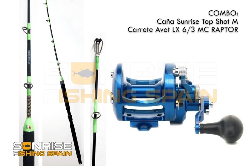 Combo Sunrise Top Shot M y AVET LX6/3 RAPTOR