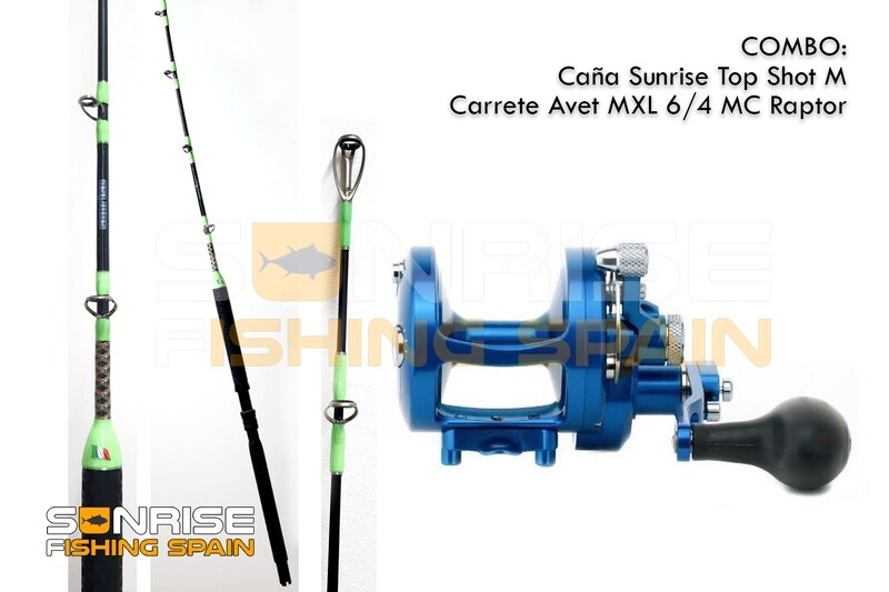 Combo Sunrise Top Shot M y AVET MXL6/4 MC RAPTOR