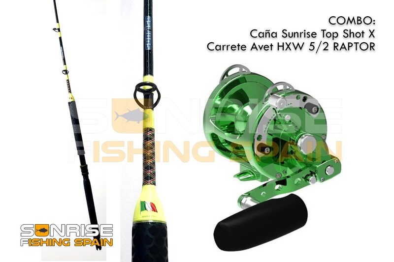 Combo Sunrise Top Shot X y AVET HXW5/2 RAPTOR