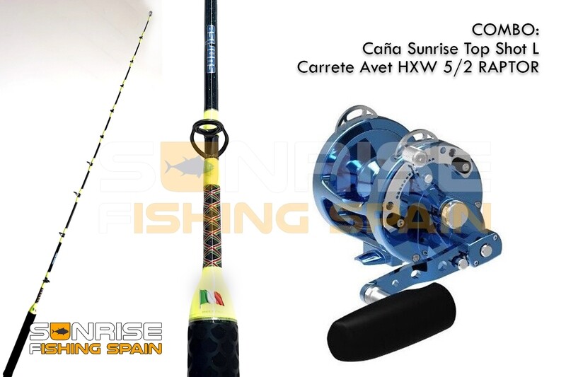 Combo Sunrise Top Shot L y AVET HXW5/2 RAPTOR