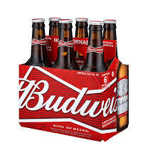 Six pack Budweiser 250 ml