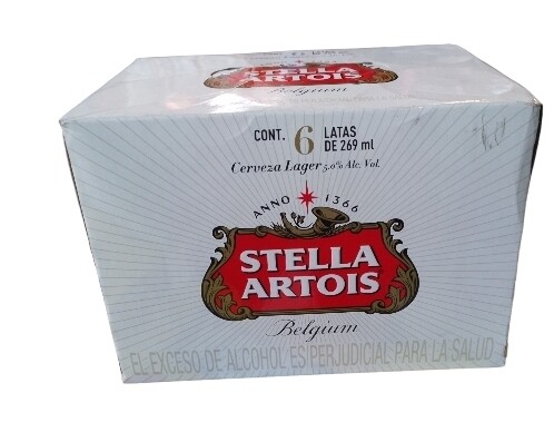 Six pack Stella Artois 269 ml