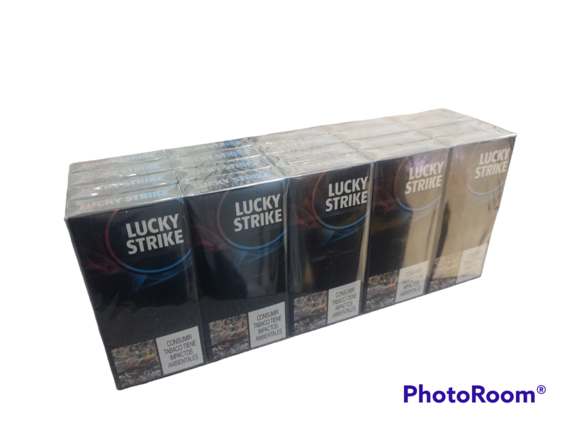 Lucky strike cartón 20 unidades