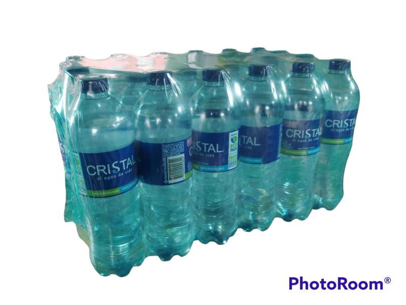 Bandeja agua Cristal 600 ml x 24 und