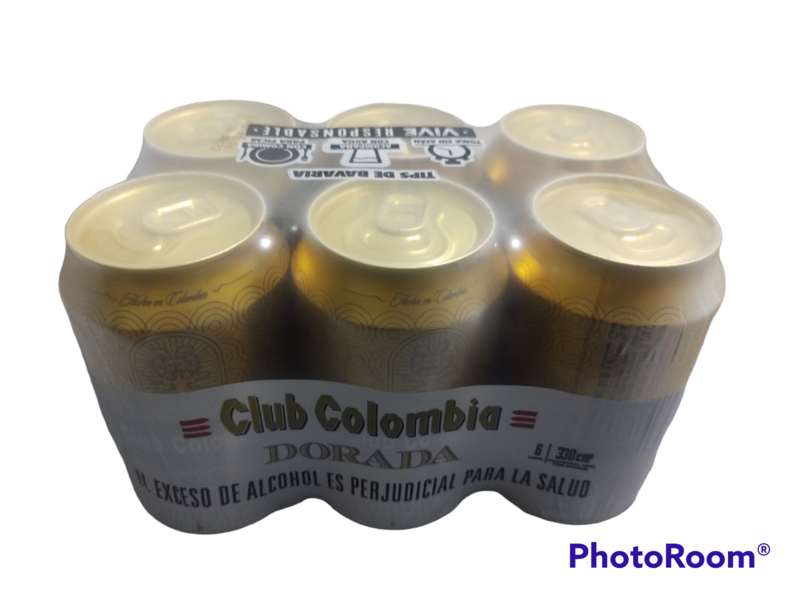Six pack club Colombia Dorada 330 ml