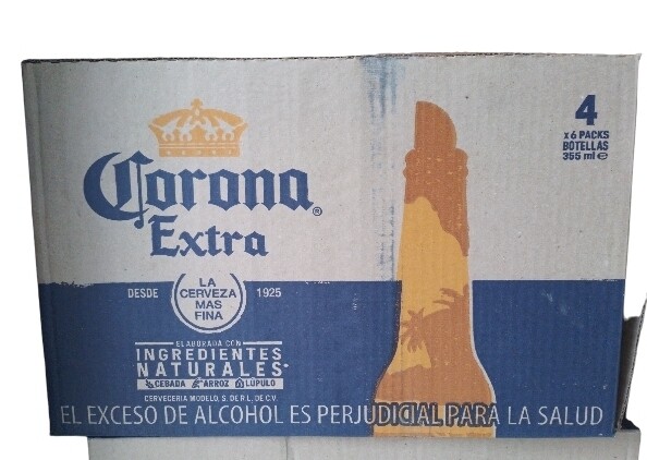 Caja Corona extra 355 ml