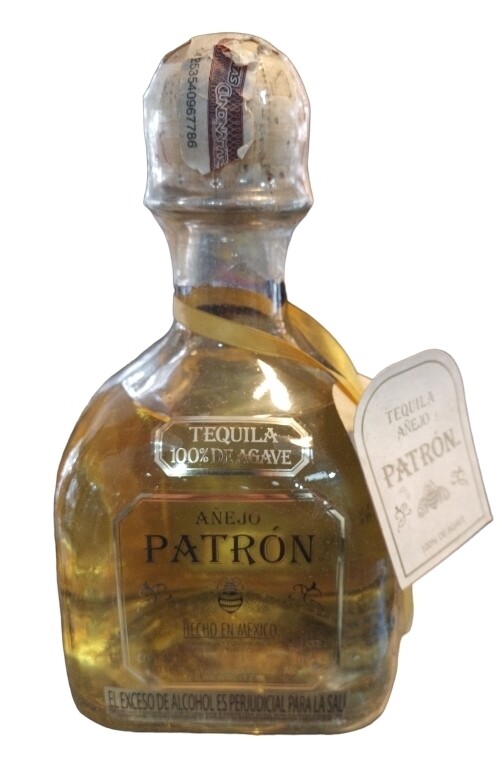 Tequila añejo patrón 750 ml