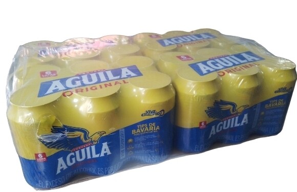 Águila bandeja lata
