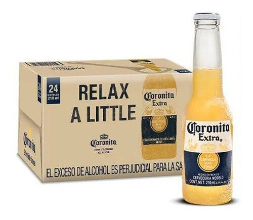 CERVEZA CORONITA * 210 ML X 24 UNIDS