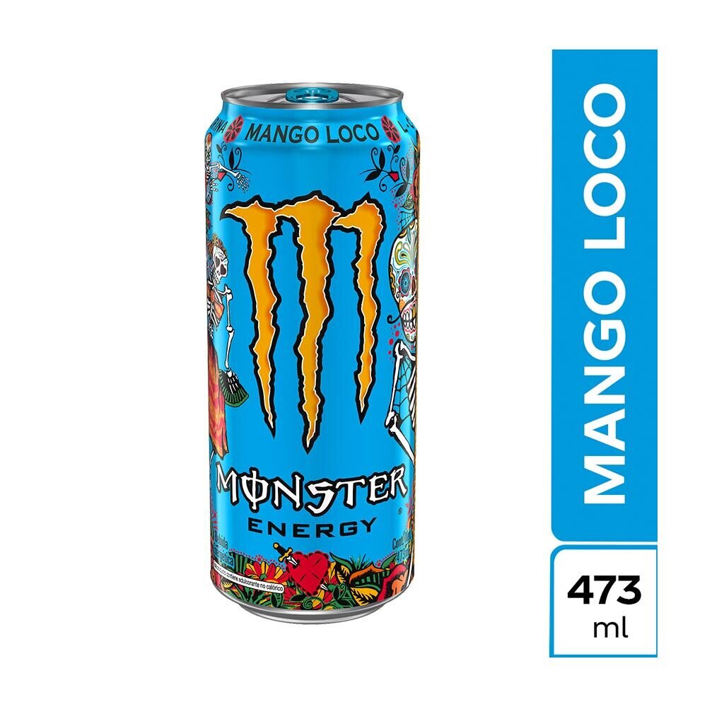 ENERGIZANTE MONSTER MANGO LOCO LATA