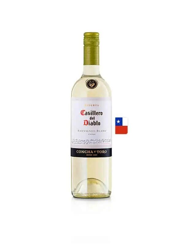 VINO CASILLERO DEL DIABLO BLANCO BOTELLA