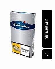 CIGARRILLO ROTHMANS GRIS X MEDIO