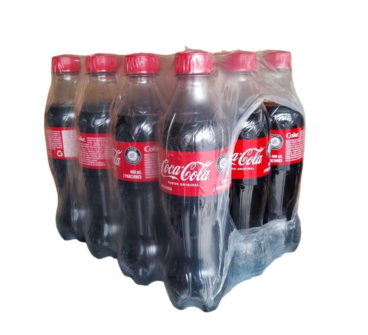 GASEOSA COCA COLA FLEXI X 400 ML PACA X 12 UND