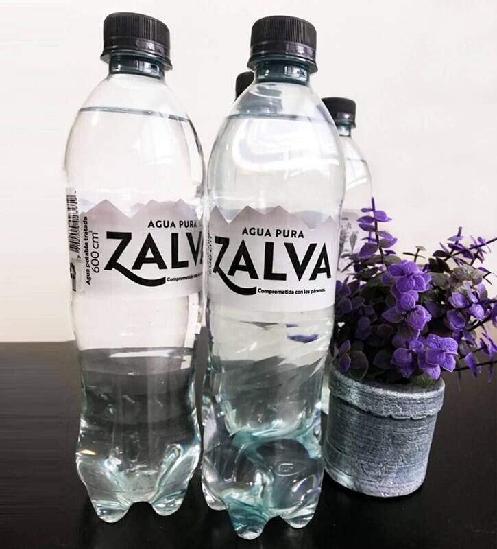 AGUA EN BOTELLA ZALVA PACA X 12 UND