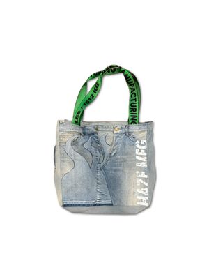 Blue Denim Tote