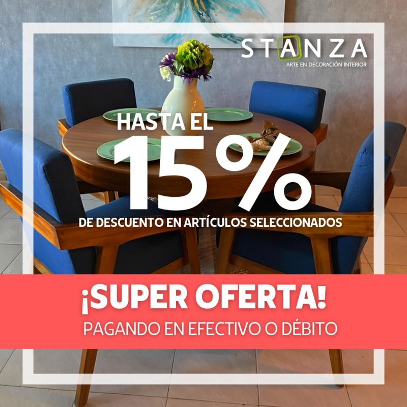 -15% DESCUENTO