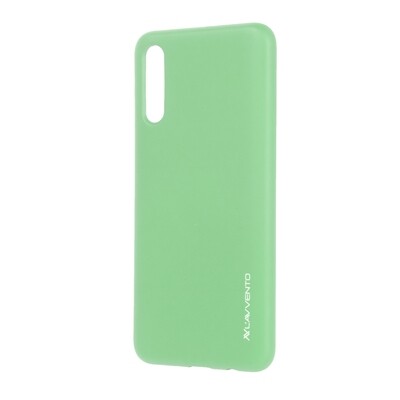 Silicon Case CA84E for Samsung Galaxy A30S - Green