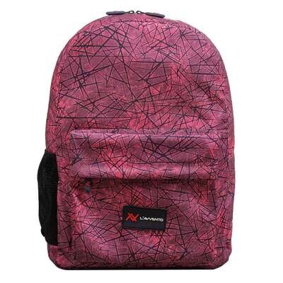 School Backpack Bag BG78R Lightweight - Red