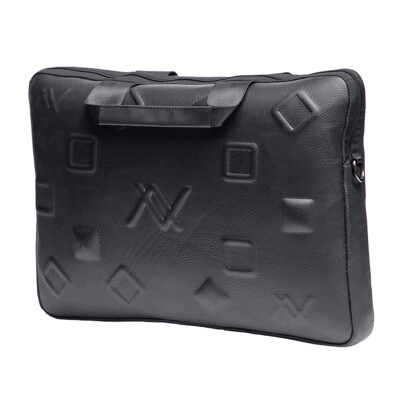 Laptop Sleeve BG64B Leather 14" - Black