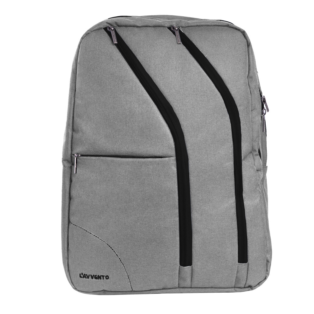 Laptop Backpack BG15A Zipper Puller - Gray