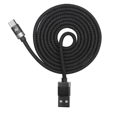 Cable MP473 Type-C - 2M - Silver*Black