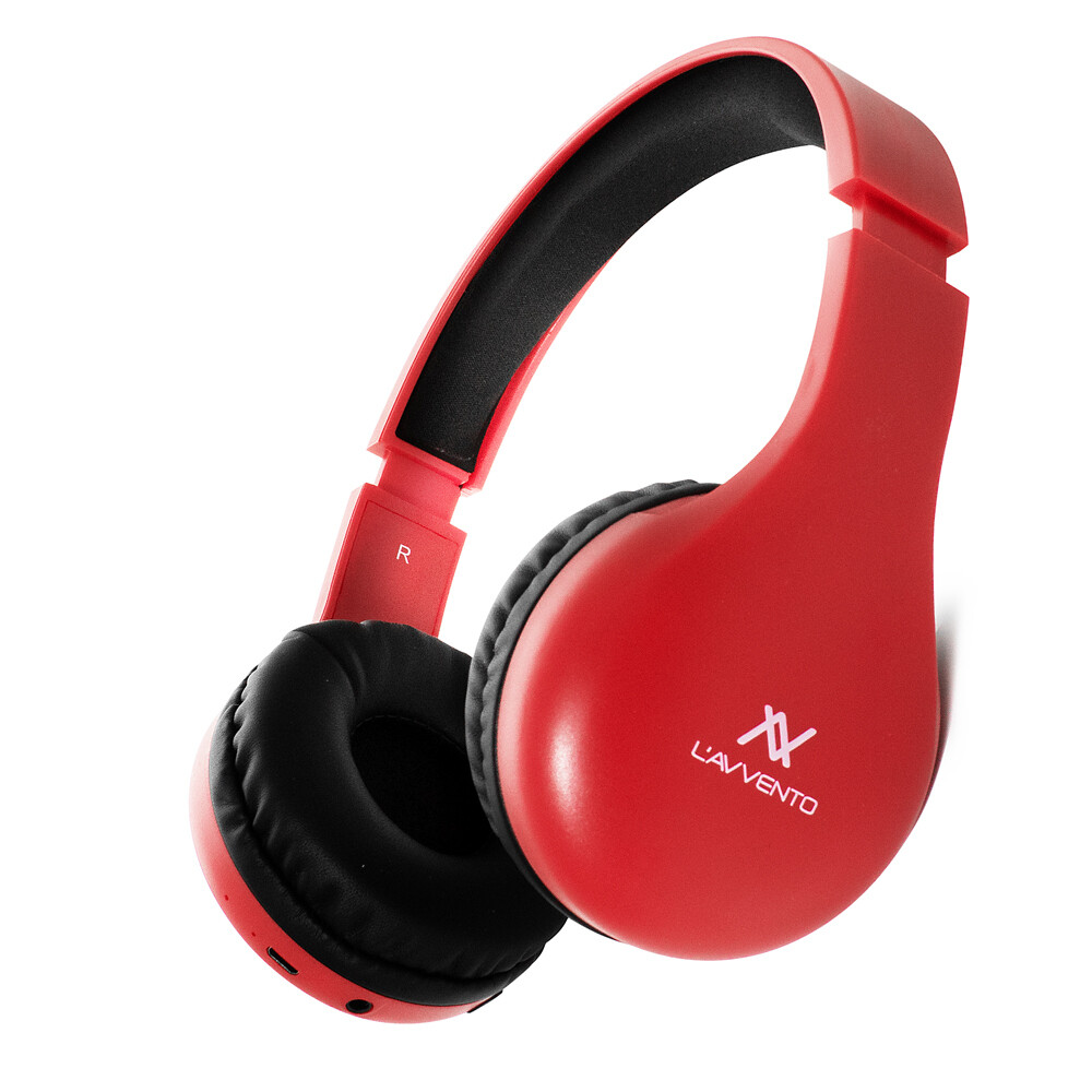 Headphone HP11R Bluetooth Stereo Plug - Red