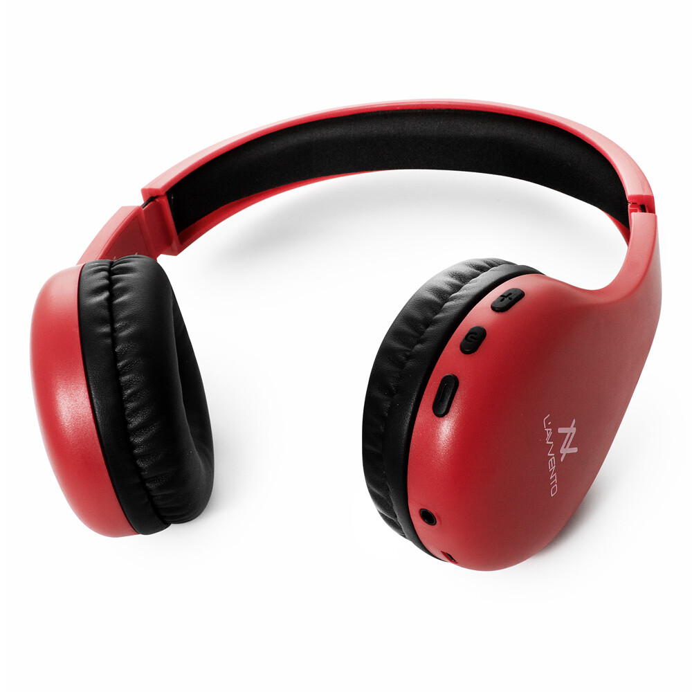 Headphone HP11R Bluetooth Stereo Plug - Red