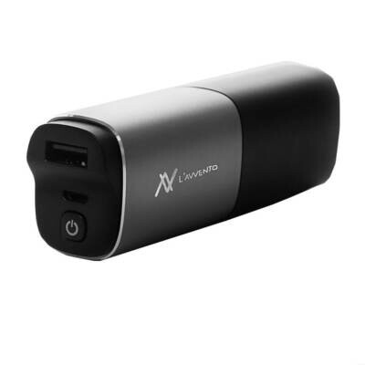 Car Charger MX376 With Power Bank 2600mAh - Black*Silver