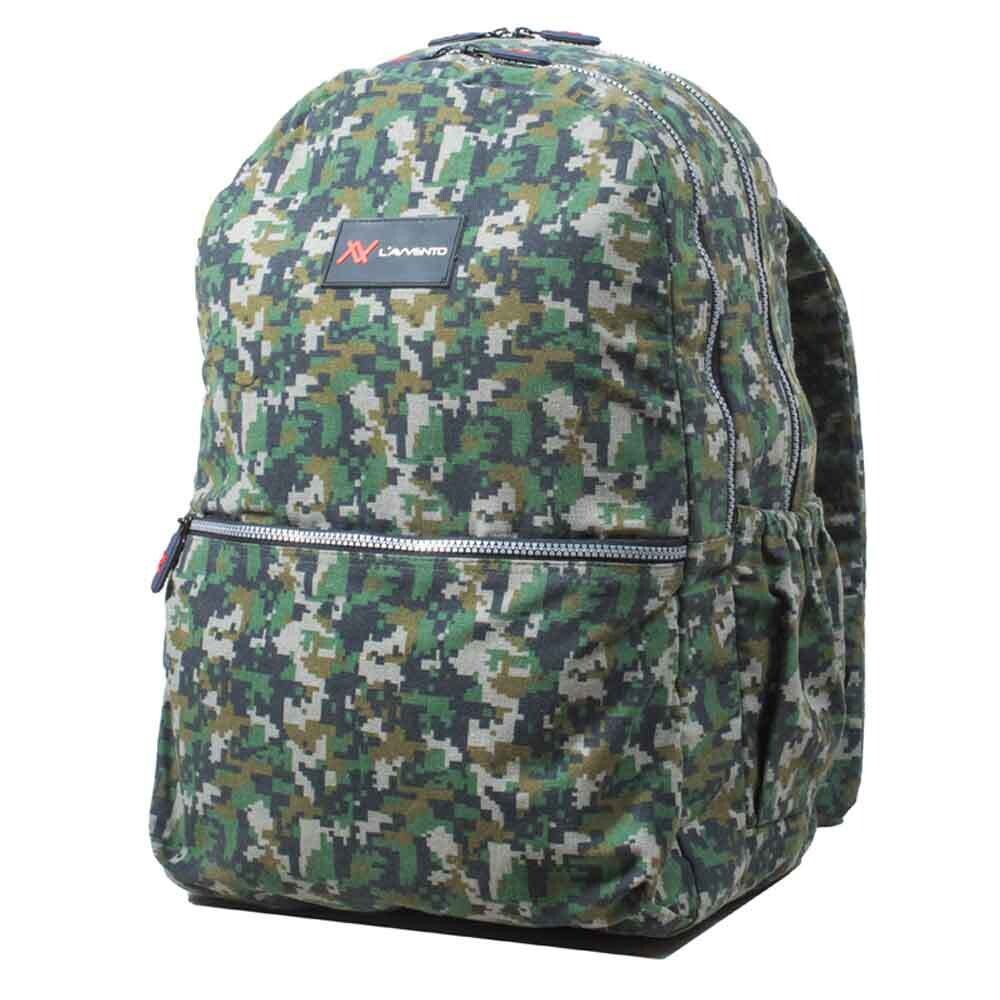 School Backpack BG73G - Green Army