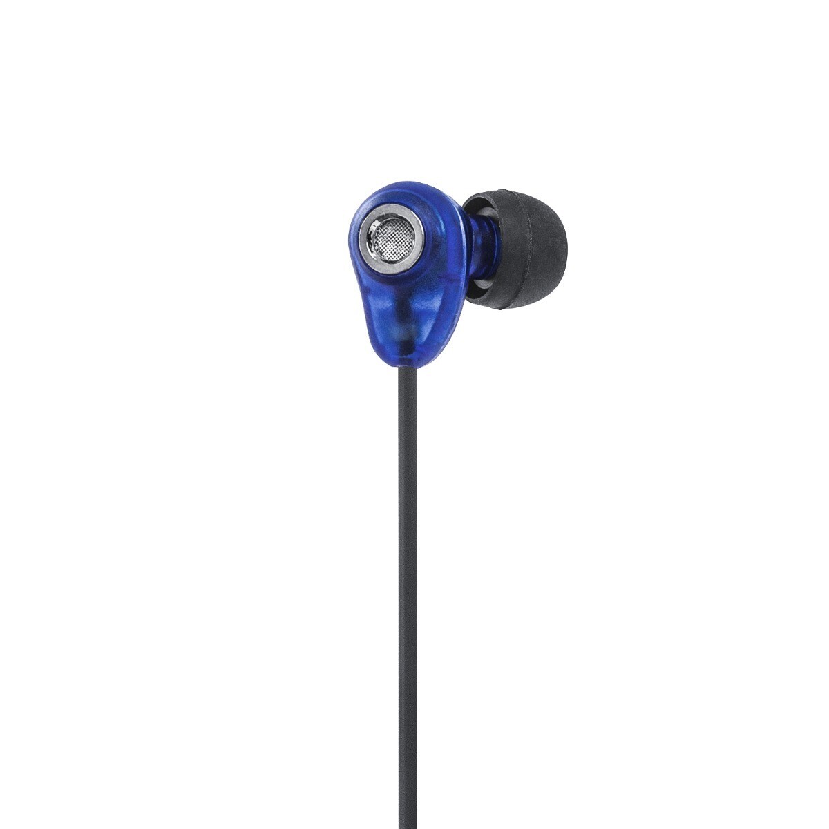 earphone HP66L with Mic 3.5mm Volume Control - Blue