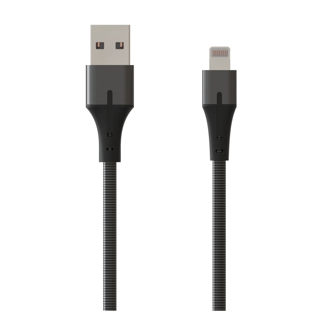 Cable MX53B MFI With Metal Connector - Black