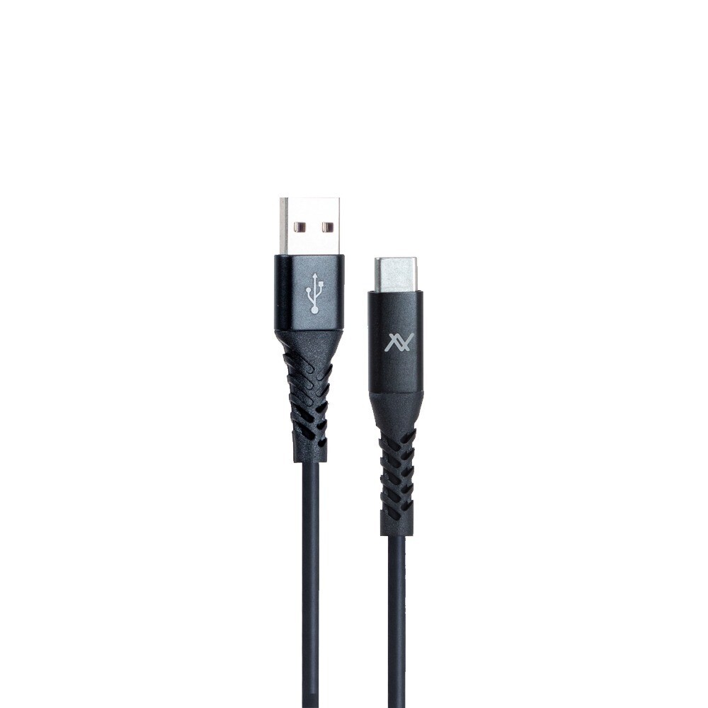 Cable MP213 USB to Type-C Silicon 1M - Black