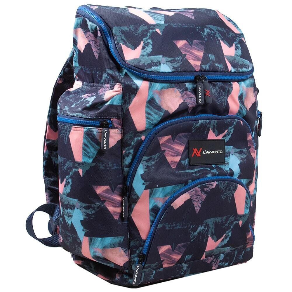 School Backpack Bag BG77N - Navy*Pink