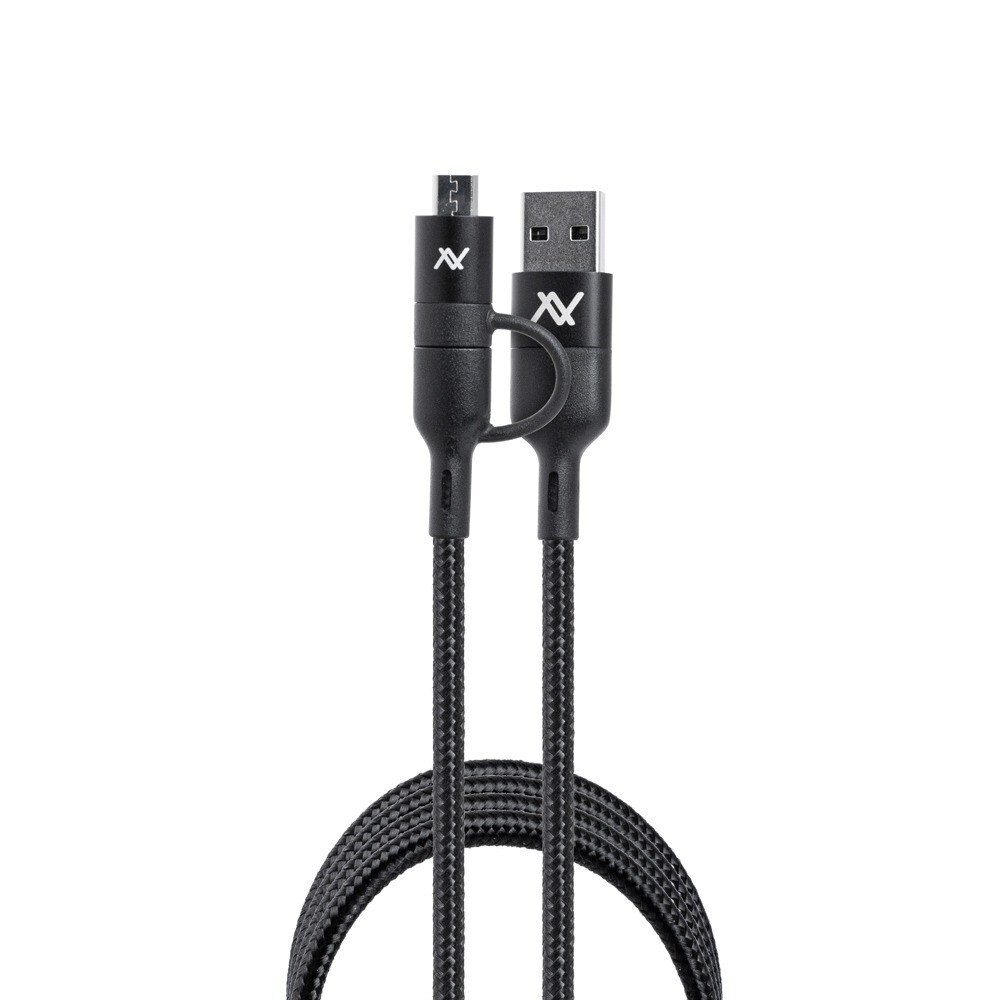 Cable MP299 4 in 1 Type-C to Type-C - Micro USB and USB A