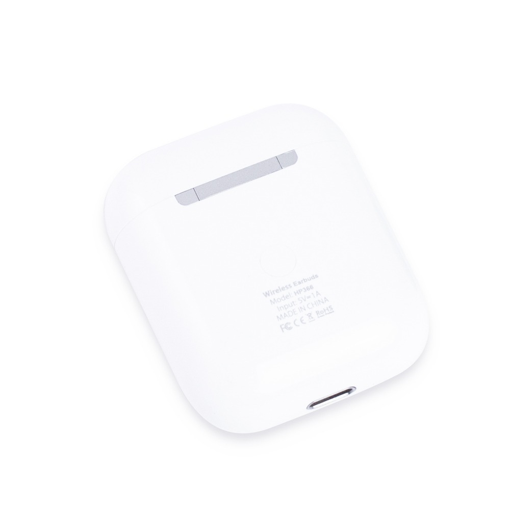 TWS HP366 with Silicone Case - White