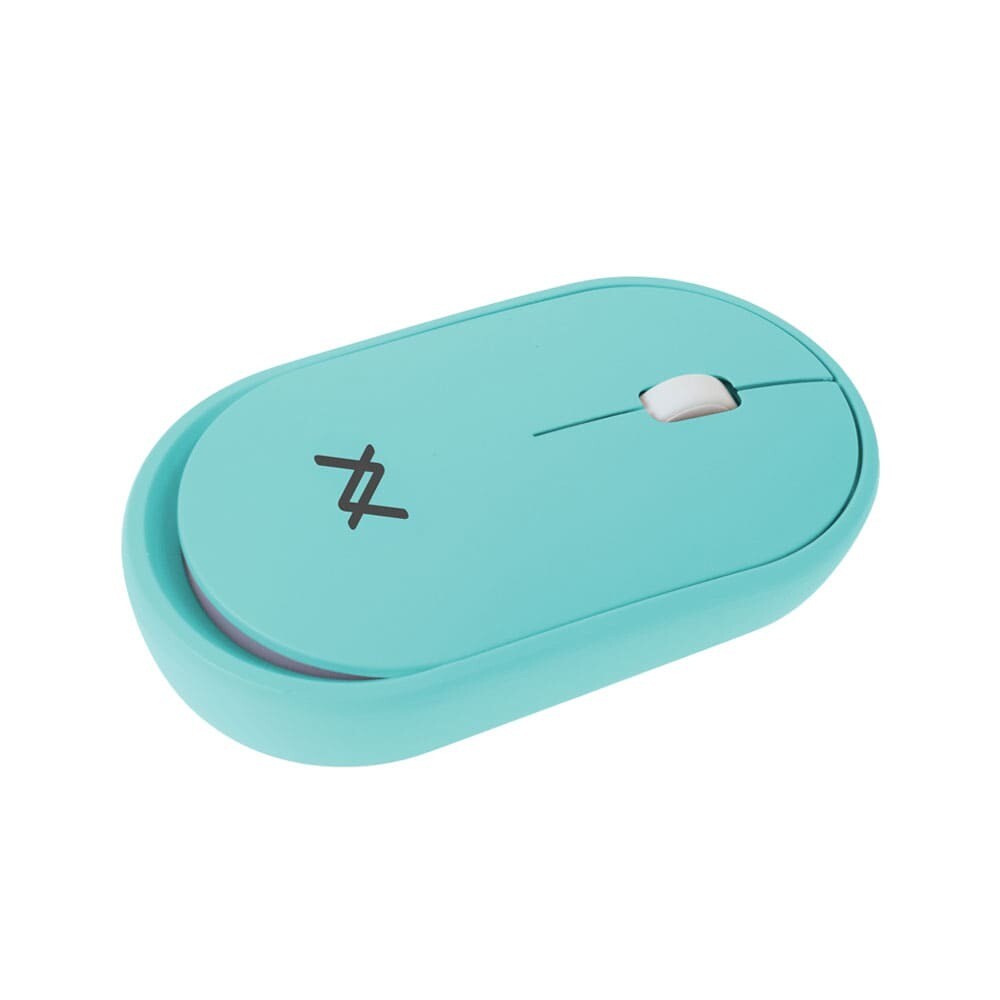 Mouse Dual Mode Bluetooth 2.4GHz with Re-Chargeable Battery - Blue