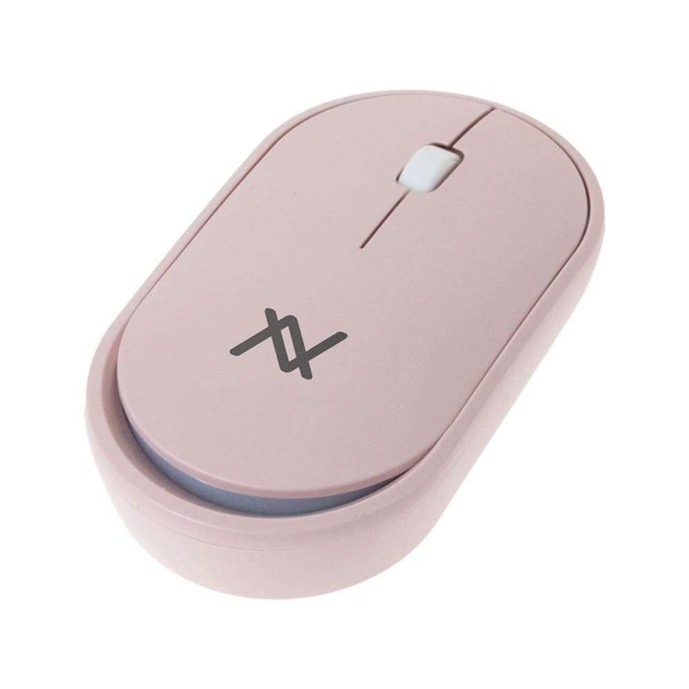 Mouse Dual Mode MO18P Bluetooth 2.4GHz with Re-Chargeable Battery - Pink