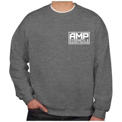 AMP S &C - Dark Gray Patch Crew