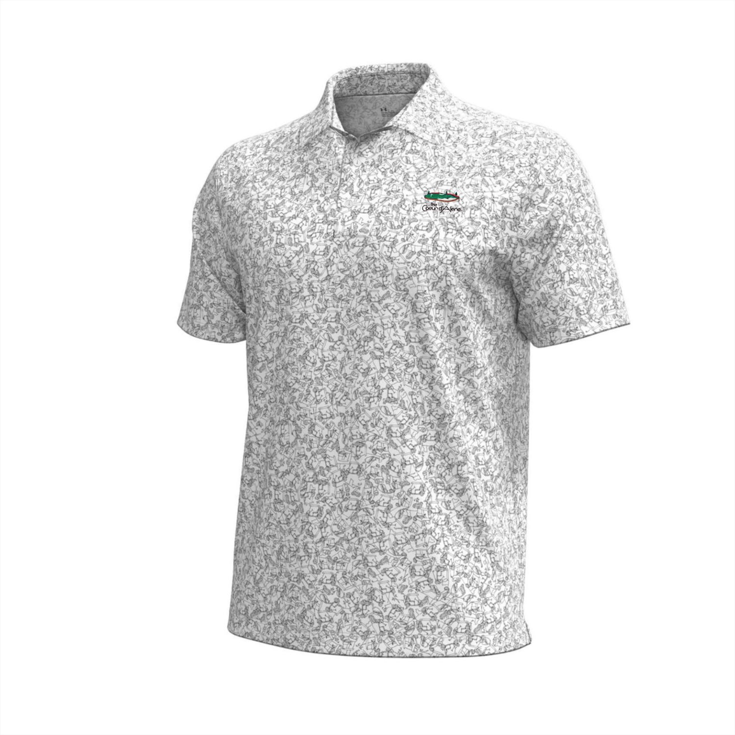 Under Armour Playoff Doodle Course Polo