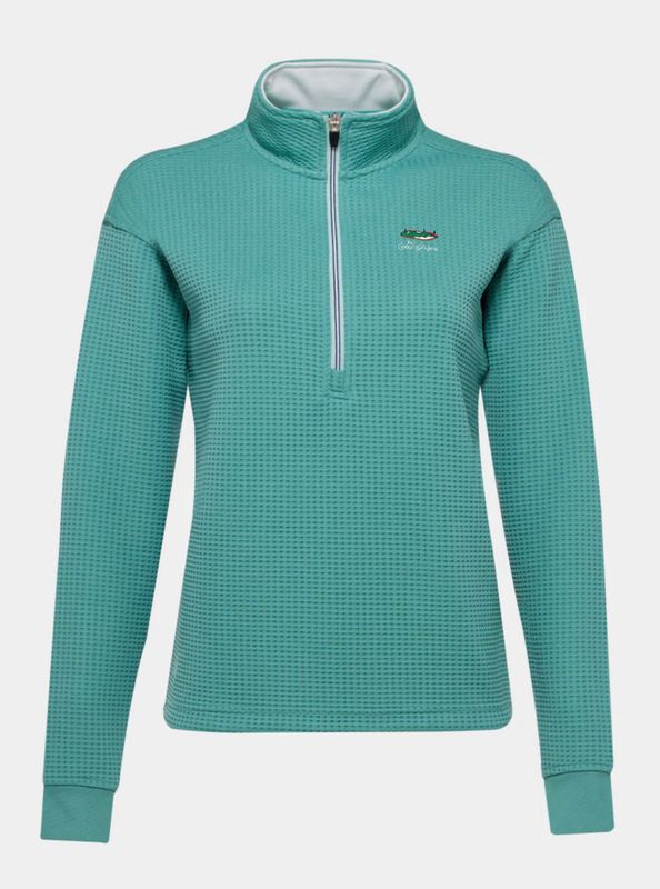 Straight Down Opal Half Zip