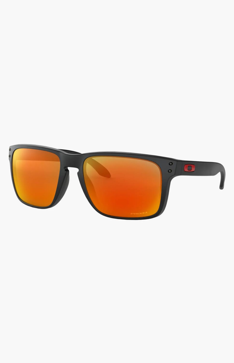 Holbrook Matte Black Prizm Ruby OO9102