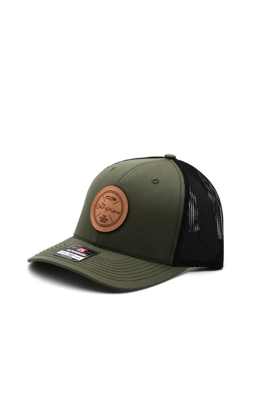 Richardson 112 Snapback CDA Leather Patch